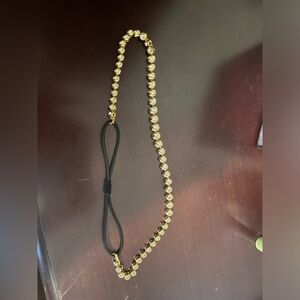 Tasha Crystal & Gold Headband